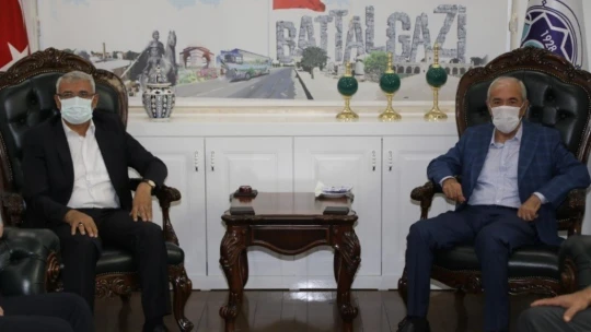 Çelikhan'dan Battalgazi'ye 'kardeş belediye' ziyareti