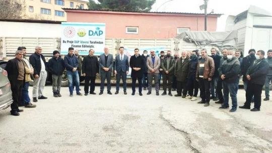 Akçadağ'da mısır tohumu dağıtıldı