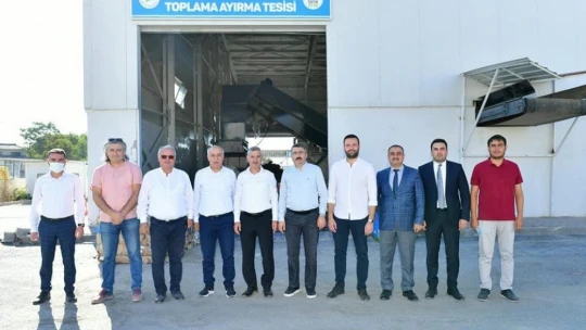 Çınar, başkanları ağırladı