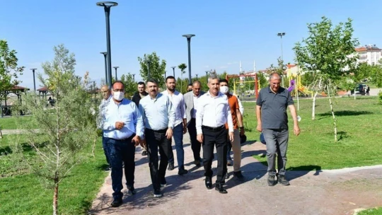 Çınar, başkanları ağırladı