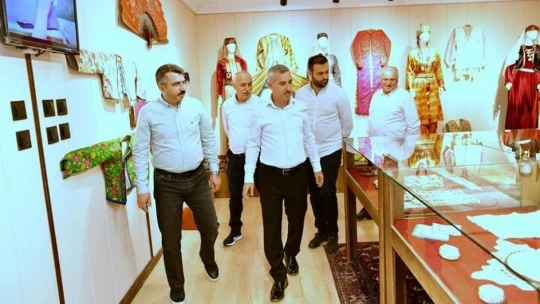 Çınar, başkanları ağırladı