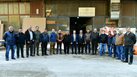 Çınar'dan esnaf başkanlarına ziyaret