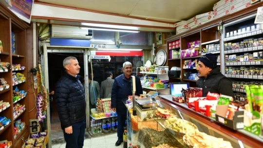 Çınar, Konak sakinleriyle bir araya geldi