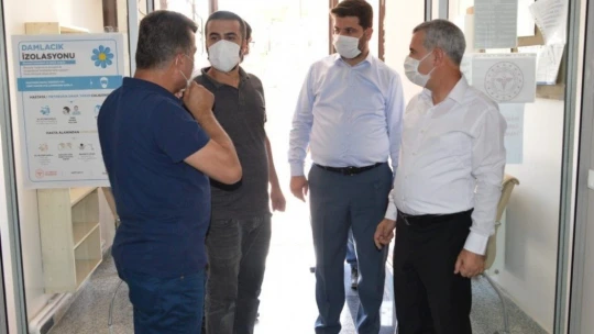 Çınar sokak sağlıklaştırmasını inceledi