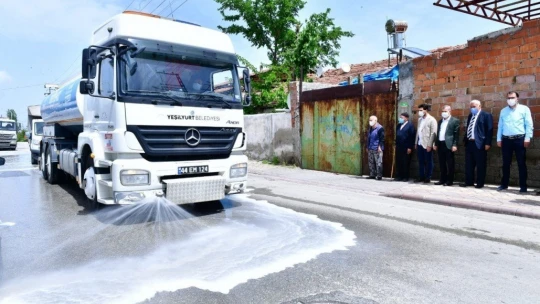 Çınar, temizlik hizmetlerini inceledi
