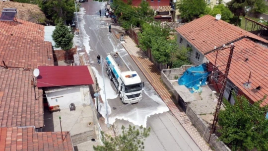 Çınar, temizlik hizmetlerini inceledi