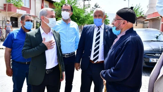 Çınar, temizlik hizmetlerini inceledi