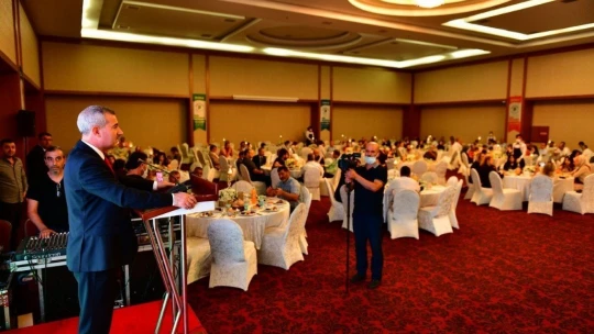 Çınar, teşekkür yemeği verdi