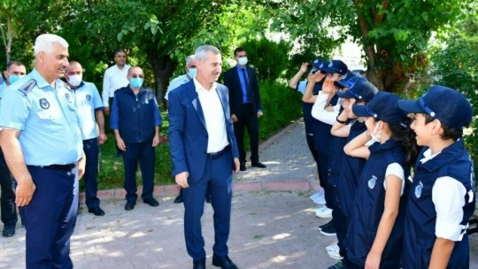 Çınar minik zabıtaları ağırladı