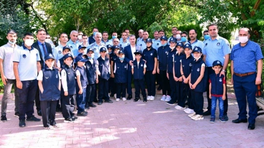 Çınar minik zabıtaları ağırladı