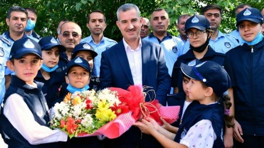 Çınar minik zabıtaları ağırladı