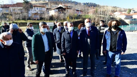 Çırmıhtı'daki güreş sahası yenieniyor