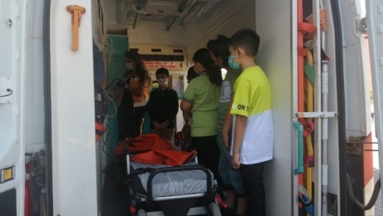 Çocukların ambulans merakı