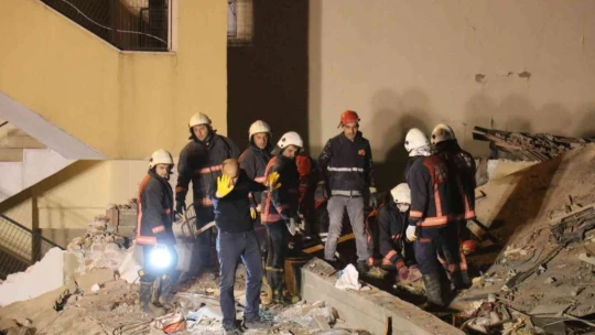 Çöken binada tadilat yaptıran işyeri sahibi gözaltına alındı