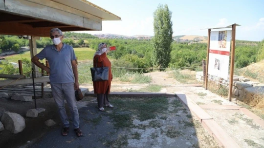 Covid-19'a rağmen Arslantepe'ye ziyaretçi akını