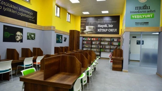 Çukurdere Kitap Kafe törenle hizmete sunuldu