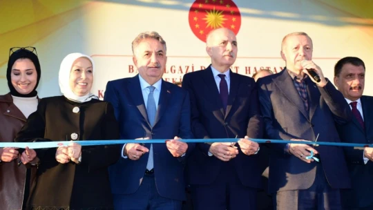 Cumhurbaşkanı Erdoğan Malatya'da toplu açılış törenine katıldı