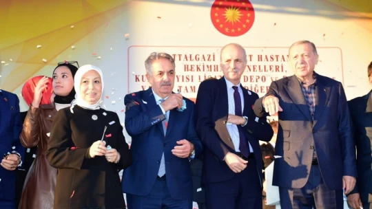 Cumhurbaşkanı Erdoğan Malatya'da toplu açılış törenine katıldı