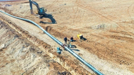 Darende Ayvalı Göleti 2022'de sulamaya başlayacak