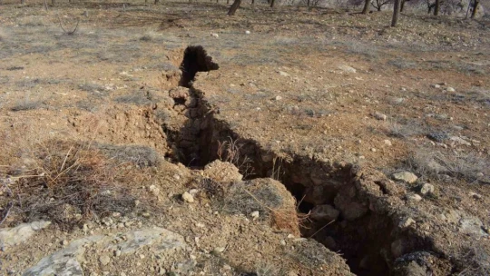 Darende'de depremin ürkütücü fotoğrafı