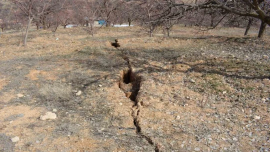 Darende'de depremin ürkütücü fotoğrafı