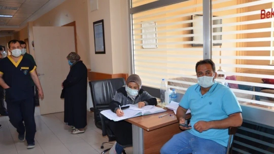 Darende'de koronaya karşı 9 bin kişi aşılandı