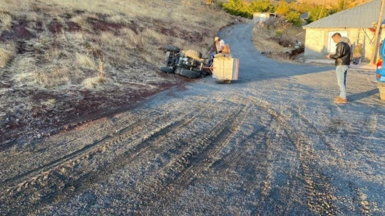 Devrilen ATV'nin sürücüsü öldü