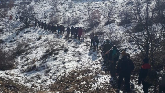 Doğa severler Levent Vadisi'nde buluştu