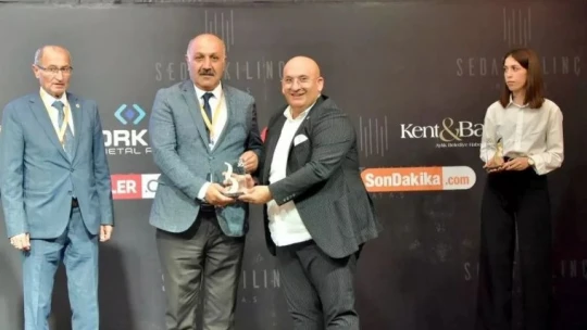 Doğanşehir Belediyesine ödül