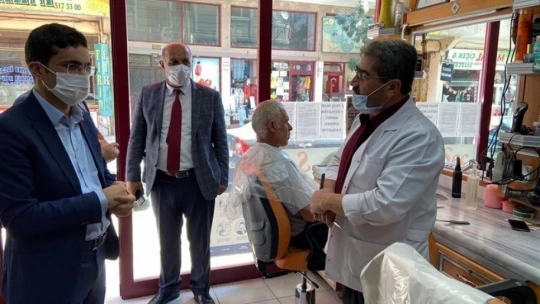 Doğanşehir'de Covid-19 denetimleri yoğunlaştırıldı