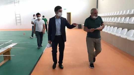 Doğanşehir spor salonu tamamlandı