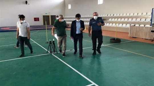 Doğanşehir spor salonu tamamlandı