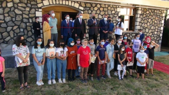 Doğanşehir yeni kütüphanesine kavuştu