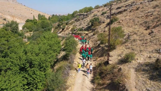 Doğaseverler yürüyüşte buluştu