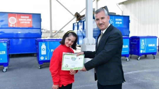 Down sendromlu çocuklar, gönüllü çevre müfettişi oldu