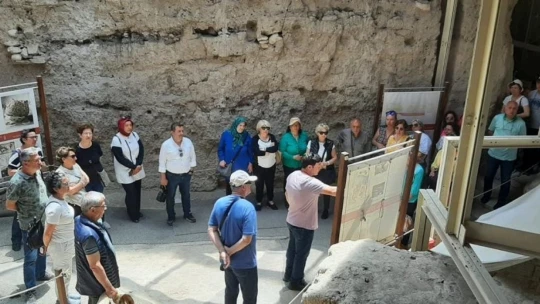 Dünya kültür mirası Arslantepe Höyüğü'ne ilgi artıyor