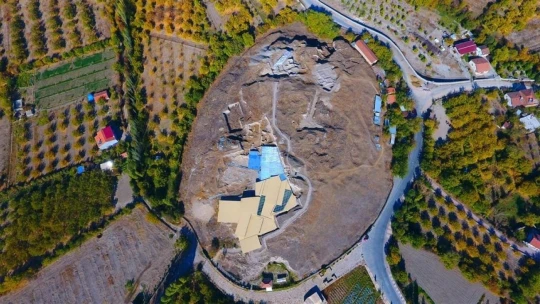 Dünya kültür mirası Arslantepe Höyüğü'ne ilgi artıyor