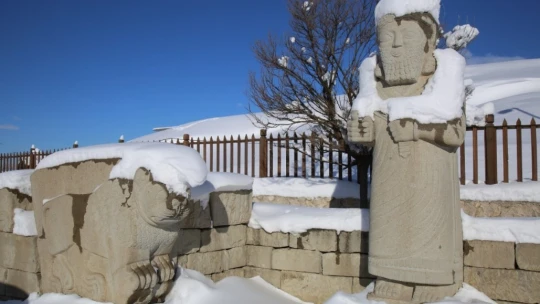 Arslantepe'de kartpostallık görüntüler