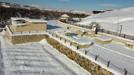 Arslantepe'de kartpostallık görüntüler