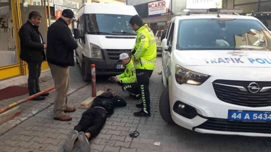 Dur ihtarına uymadı kıskıvrak yakalandı