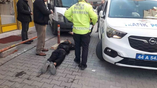 Dur ihtarına uymadı kıskıvrak yakalandı