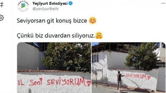 'Seviyorsan git konuş'