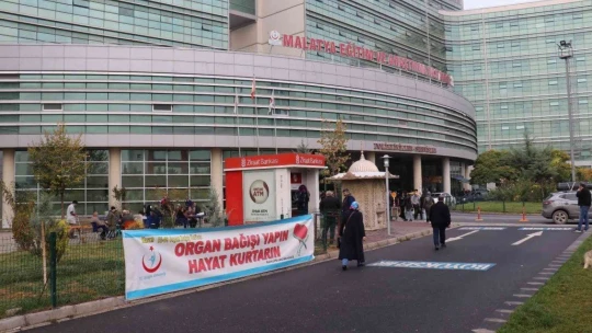 Eğitim ve Araştırma Hastanesi'nde organ bağışı standı kuruldu