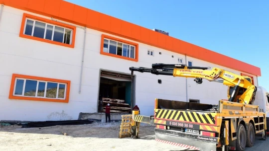 Ekmek ve yemek fabrikası yapımında sona gelindi
