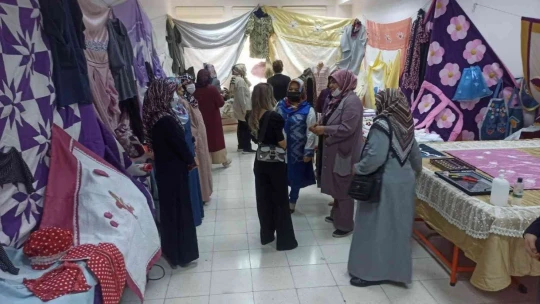 El emeği göz nuru ürünler sergilendi