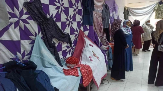 El emeği göz nuru ürünler sergilendi