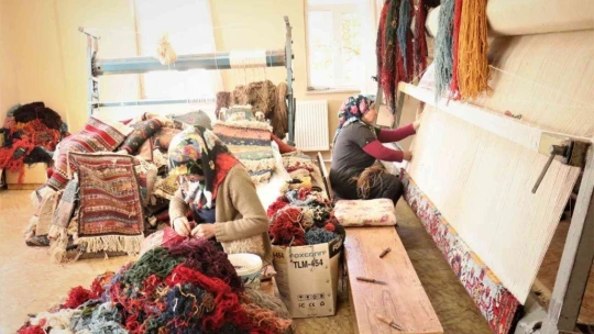 El yapımı halıya en büyük talep Amerika'dan