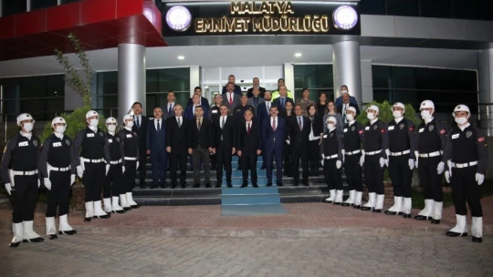 Emniyet Genel Müdürü Aktaş Malatya'da
