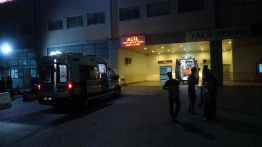 Enişte kayınço tartışmasında kan aktı