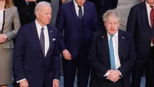 Erdoğan, NATO Liderler Zirvesi'nde aile fotoğrafı çekimine katıldı